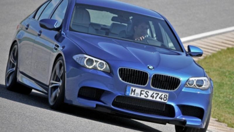 VIDEO! BMW M5 isi arata muschii pe circuit