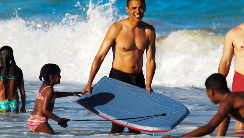 VIDEO! Vezi cum se relaxeaza Barack Obama in vacanta!
