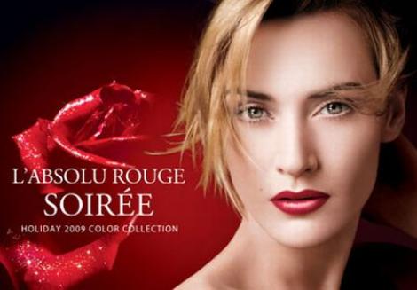 Lancome a lansat o colectie de cosmetice, in parteneriat cu Kate Winslet