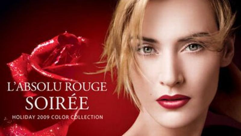 Lancome a lansat o colectie de cosmetice, in parteneriat cu Kate Winslet