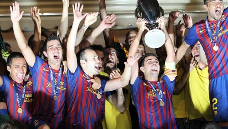 FC Barcelona a castigat Supercupa Europei