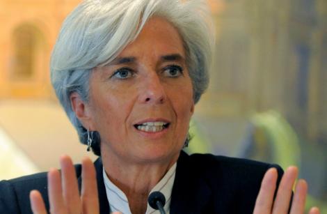 Christine Lagarde, seful FMI: "Riscul recesiunii este mai ridicat decat cel al inflatiei"