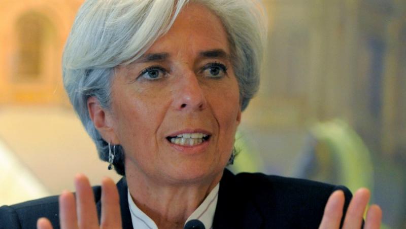 Christine Lagarde, seful FMI: 