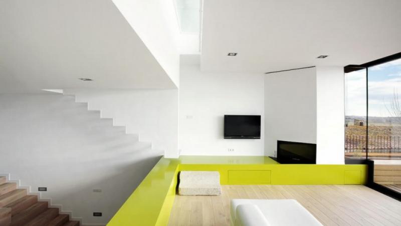 FOTO! Design-ul minimalist ofera spatiu casei