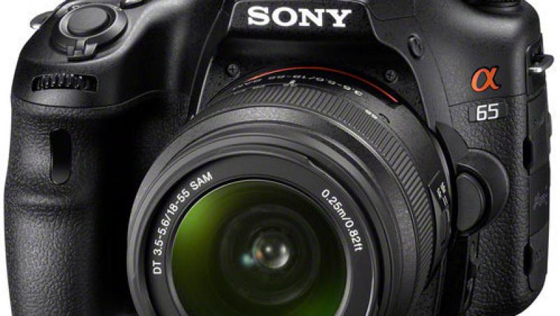 Alpha A65 - cel mai nou aparat foto entry level DSLR de la Sony