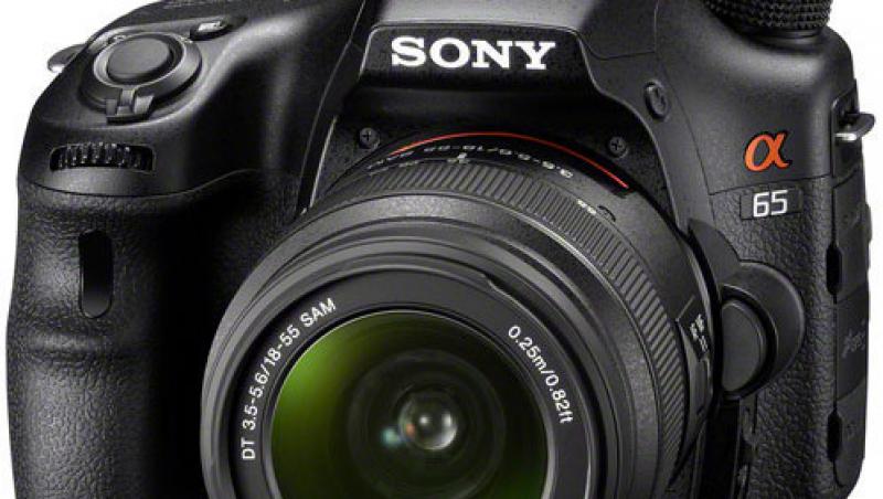Alpha A65 - cel mai nou aparat foto entry level DSLR de la Sony