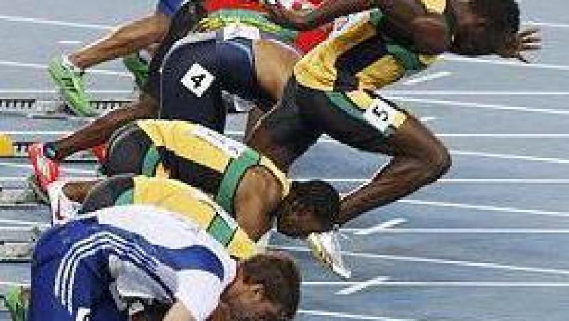 CM atletism: Usain Bolt, descalificat dupa ce a furat startul/ Nicoleta Grasu - locul 8 la 