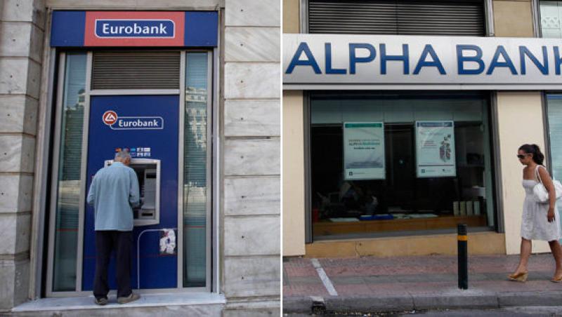 Cea mai mare banca din Europa de Sud-Est, formata dupa fuziunea Eurobank si Alpha Bank