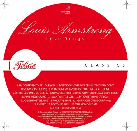 Cele mai frumoase cantece de dragoste semnate Louis Armstrong, numai cu Felicia
