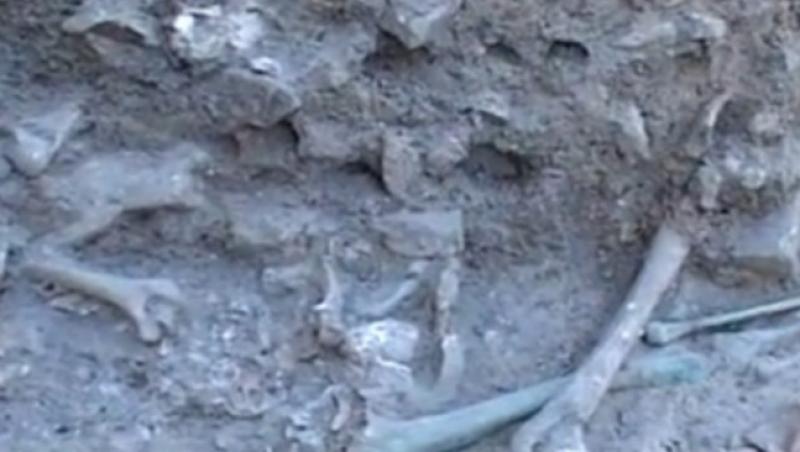 VIDEO! Cimitir medieval descoperit sub Cetatea de Scaun a Sucevei