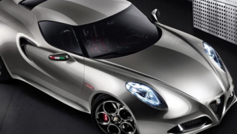 Alfa Romeo 4C se imbraca in argintiu