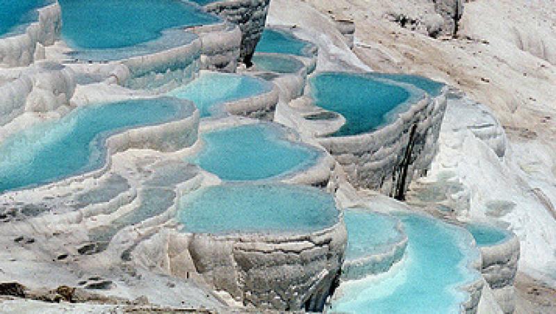 FOTO! Pamukkale, opera desavarsita a naturii