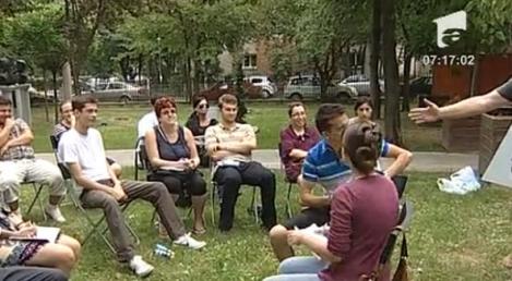 VIDEO! Cursuri de actorie pentru tineri, in Parcul Tineretului