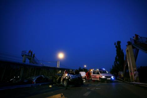 Seful SRI Sibiu a plecat de la locul accidentului fara sa anunte politistii dupa ce a ranit trei oameni