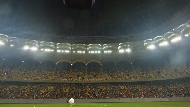 Numai aprinderea si stingerea luminilor pe National Arena costa 60.000 de euro!