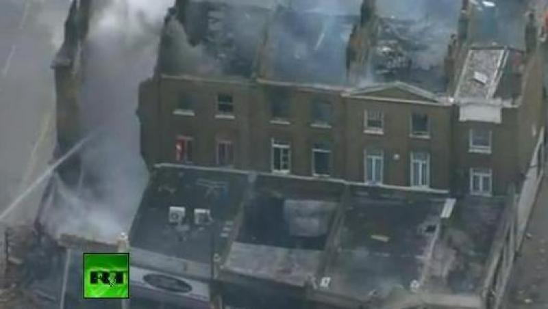 Violentele si jafurile au continuat la Tottenham, in nordul Londrei