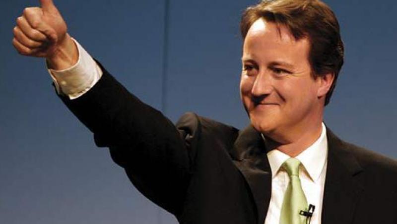 Premierul britanic, David Cameron, zgarcit la bacsisuri pentru chelnerite