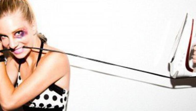 FOTO! Starul Glee, Heather Morris, salbatica si rea intr-o sedinta foto!