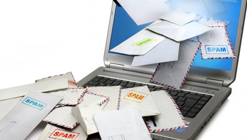 90% din totalul e-mailurilor trimise in Romania sunt mesaje spam