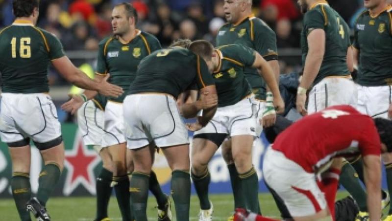Tara Galilor, la un pas sa castige in fata Africii de Sud la Cupa Mondiala de rugby