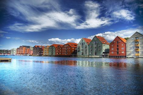 FOTO! Trondheim, orasul renascentist