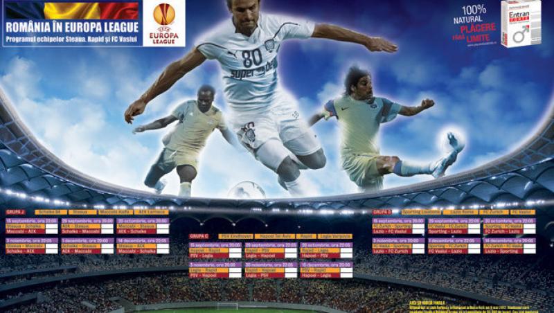 Marti, gratuit cu Gazeta Sporturilor, ai poster Europa League!