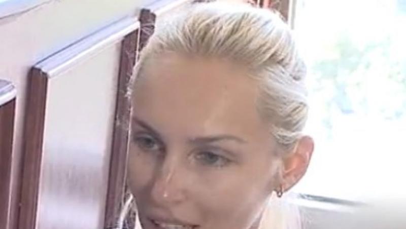 VIDEO! Andreea Spataru, in lacrimi la procesul sotului!