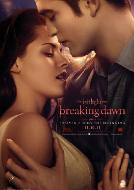 Vezi primele afise ale filmului "Twilight Saga: Breaking Down"!
