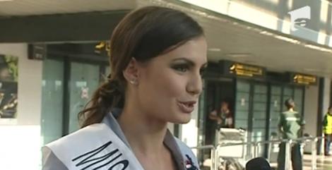 VIDEO! Larisa Popa, "Cea mai eleganta concurenta" de la Miss Universe!