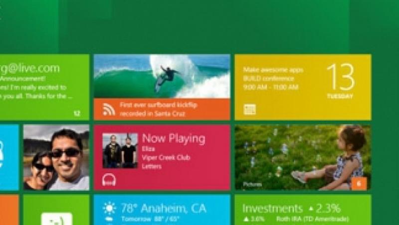FOTO& VIDEO! Vezi cum arata Windows 8, noul sistem de operare de la Microsoft!