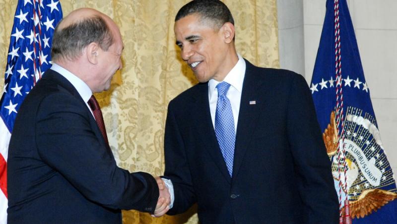 Presedintele Basescu explica secretomania intalnirii cu Obama: Presa e de vina!