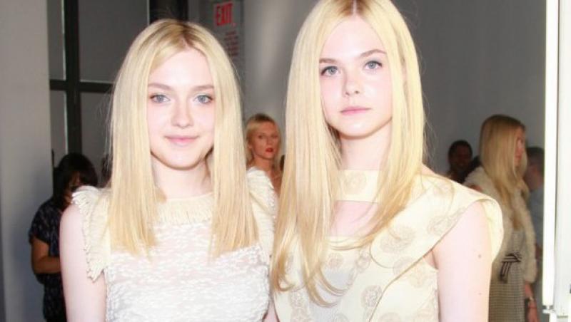 FOTO! Elle Fanning, mai inalta decat sora sa!