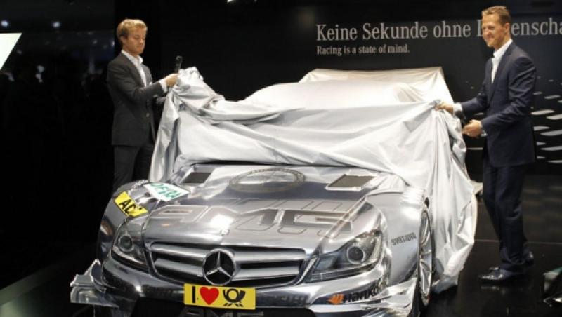 FOTO & VIDEO! DTM AMG C-Coupe este pregatit sa alerge in sezonul 2012