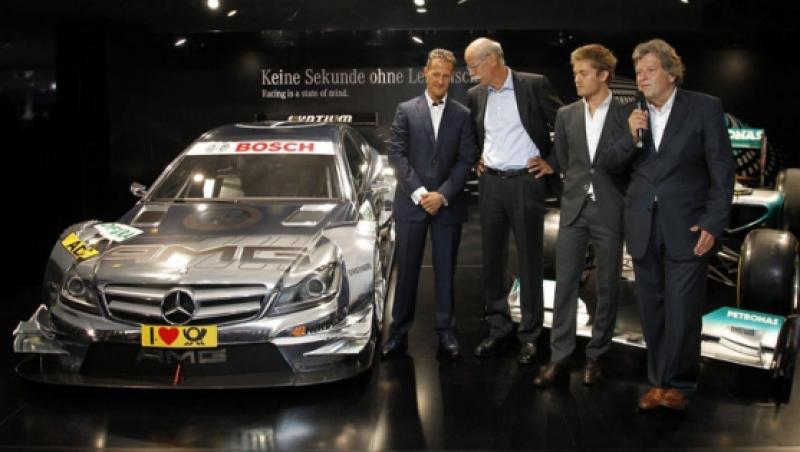 FOTO & VIDEO! DTM AMG C-Coupe este pregatit sa alerge in sezonul 2012