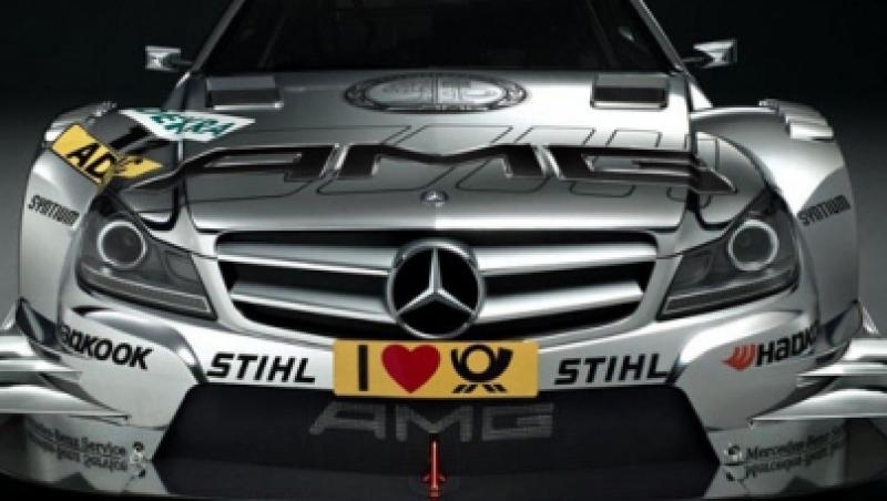 FOTO & VIDEO! DTM AMG C-Coupe este pregatit sa alerge in sezonul 2012