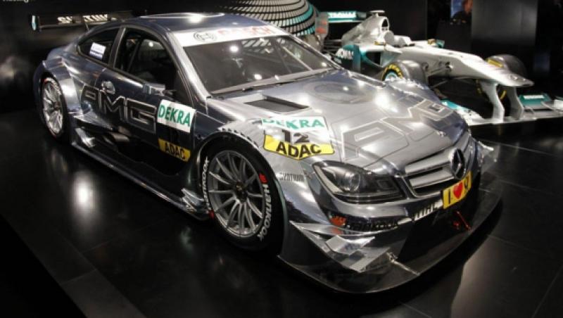 FOTO & VIDEO! DTM AMG C-Coupe este pregatit sa alerge in sezonul 2012