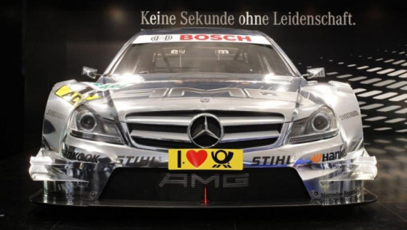 FOTO & VIDEO! DTM AMG C-Coupe este pregatit sa alerge in sezonul 2012