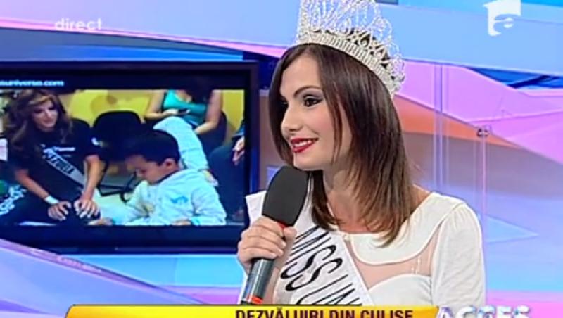 VIDEO! Larisa Popa, bolnava la Miss Universe!