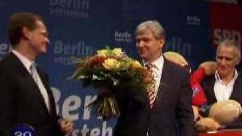 VIDEO! Berlinul l-a reales primar pe Klaus Wowereit