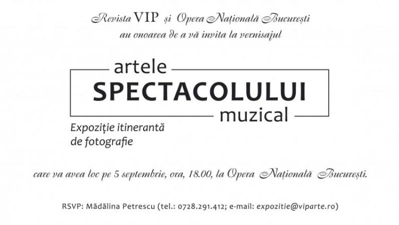 “Artele Spectacolului Muzical”, expozitie-concurs de fotografie