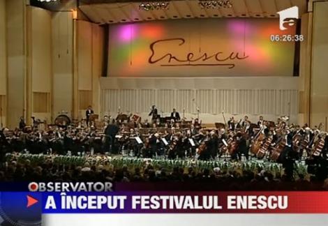 VIDEO! A inceput Festivalul "George Enescu"