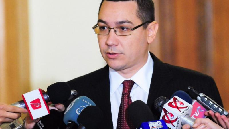 Ponta: Daca nu trece Ministerul Fondurilor Europene, inseamna ca Guvernul este demis