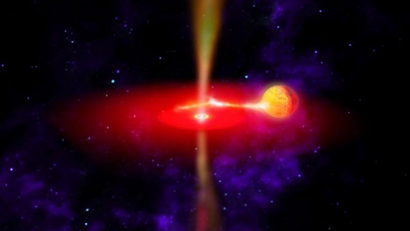 FOTO! Vezi cum arata o gaura neagra de 24 de km, surprinsa de NASA!