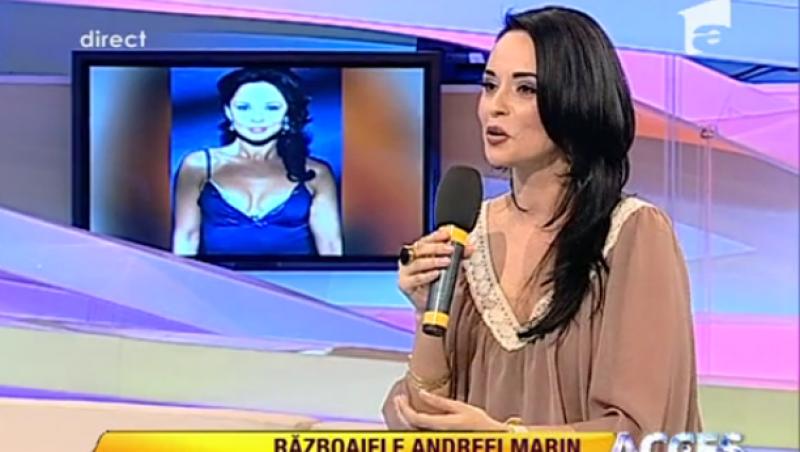 VIDEO! Andreea Marin, in razboi cu presa tabloida!
