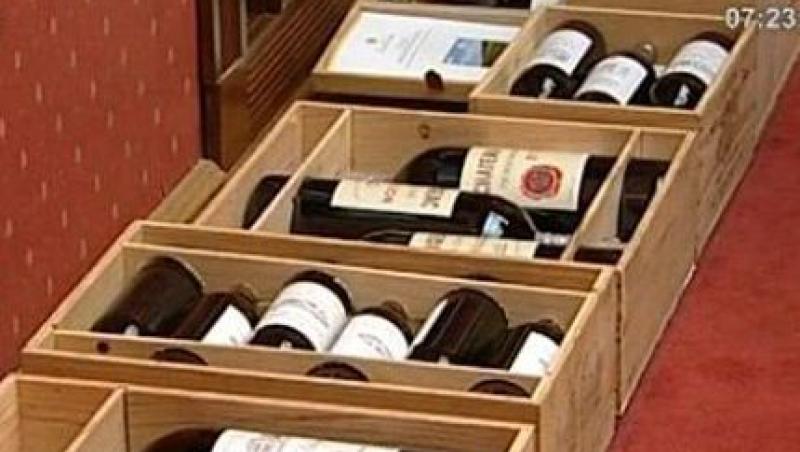 VIDEO! Licitatie de vinuri rare in Capitala