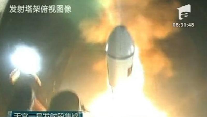 VIDEO! China a lansat primul modul experimental al unei viitoare statii orbitale