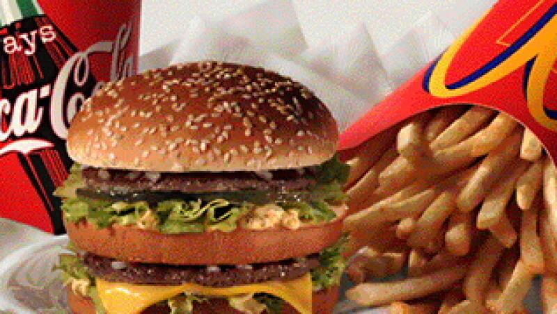 McDonald's publica continutul caloric pe meniurile din Marea Britanie!