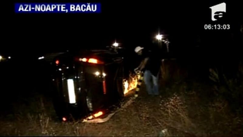 VIDEO! Accident spectaculos in Bacau