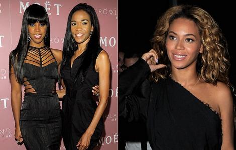 Kelly Rowland si Michelle Williams, nasele copilului lui Beyonce!