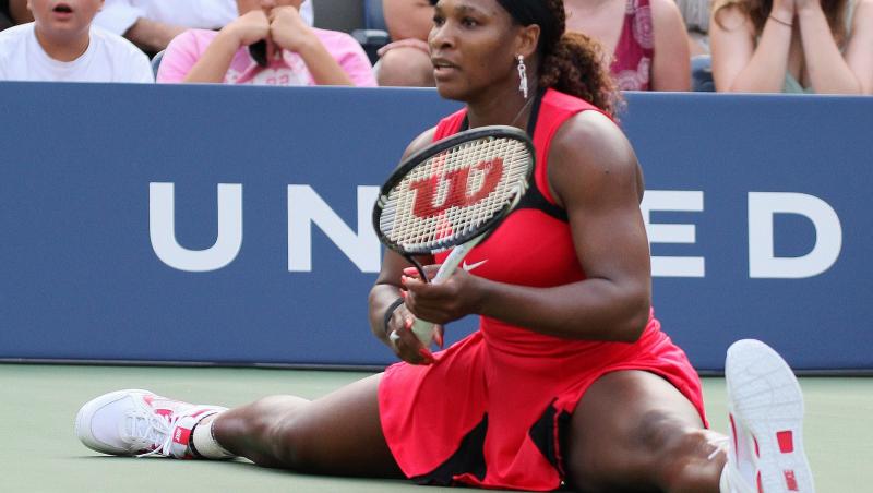 FOTO! Vezi ce spagat stie sa faca Serena Williams!